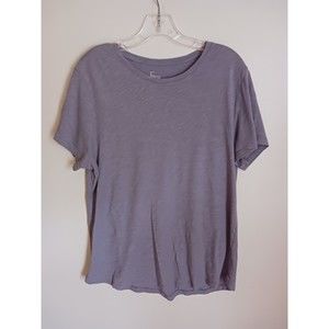Felina T-Shirt Short Sleeve Purple Crew Neckline Womens Size XXL